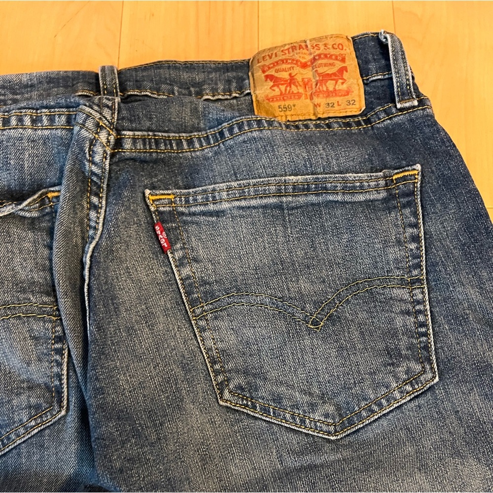 559 Levi's w32L 32 - Picture 7 of 8